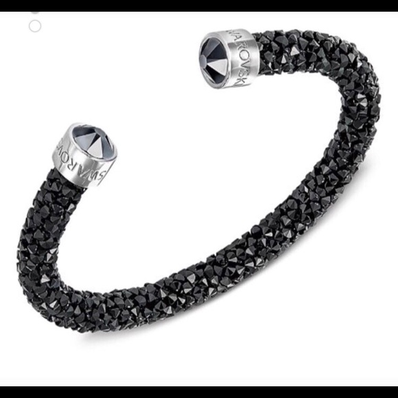 Swarovski Jewelry - NEW!! Swarovski Black Crystal Bracelet M Swarovski Jewelry - NEW!! Swarovski Black Crystal Bracelet M